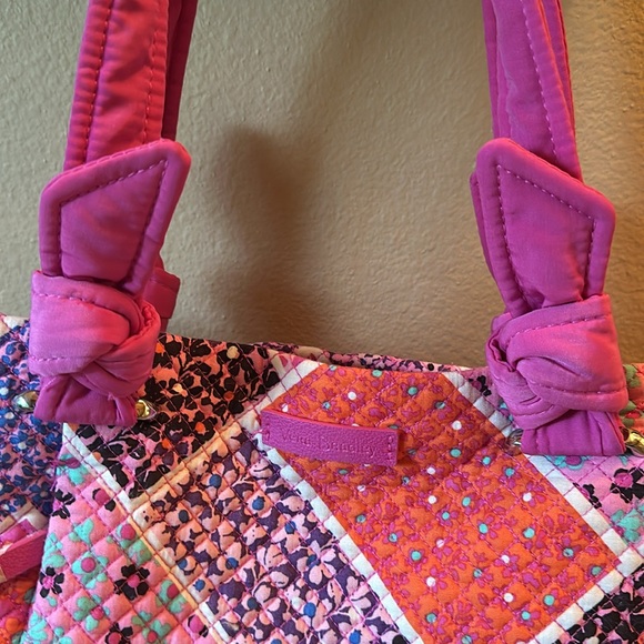 Vera Bradley Hadley Satchel in Modern Medley - Picture 3 of 6